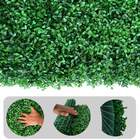 Kit 12 Placas De Plantas Artificiais Para Jardim Vertical Em