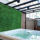 Kit 12 Placas De Plantas Artificiais Para Jardim Vertical Em