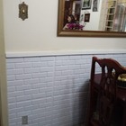 Kit 12 placas em pvc poliestireno revestimento 3d teto e pare