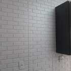 Kit 12 placas em pvc poliestireno revestimento 3d teto e pare