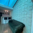 Kit 12 Placas Paineis Perede Revestimento 50cmx50cm Relevo Te