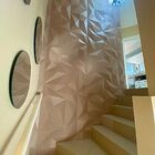 Kit 12 Placas Painel Trapézio Revestimento Parede Decoração F