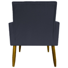 Kit 12 Poltronas Decorativas Para Sala Mari Suede Cores Pé Pa