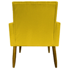 Kit 12 Poltronas Decorativas Para Sala Mari Suede Cores Pé Pa