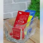 Kit 12 Porta Sachês De Vidro Dublin Chá Açucar Café Maionese