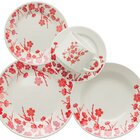 Kit 12 Pratos De Sobremesa Donna Jardim Oriental Oxford® Cerâ