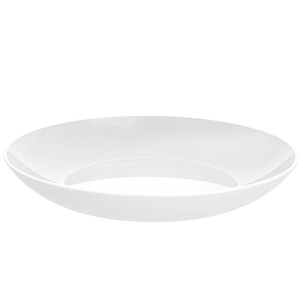 Kit 12 Pratos Para Risoto Tramontina Porcelana Branco 22cm So