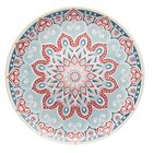 Kit 12 Pratos Rasos Unni Cosmic Oxford® Cerâmica 26 Cm.