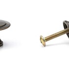 Kit 12 Puxador Ponto Redondo Para Móveis Gaveta Armario - Our