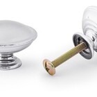 Kit 12 Puxadores Colonial Puxador Para Gaveta Redondo - Croma