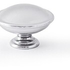 Kit 12 Puxadores Colonial Puxador Para Gaveta Redondo - Croma