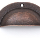 Kit 12 Puxadores Concha Colonial Dourado - Bronze