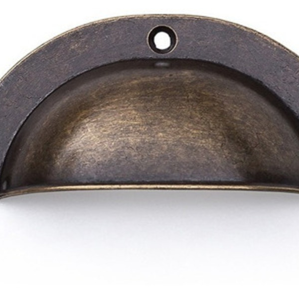 Kit 12 Puxadores Concha Colonial Dourado - Ouro Velho