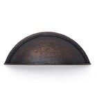 Kit 12 Puxadores Concha Puxador Para Gaveta - Bronze