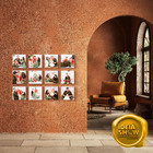 Kit 12 Quadros Decorativos De Parede Personalizado Foto Sala