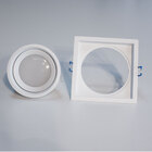 kit 12 Spot recuado orientável alumínio embutir + 12 led PAR2