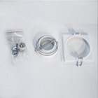 kit 12 spot recuado orientável embutir + 12 led gu10 MR16 6w