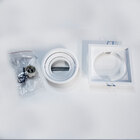 kit 12 spot recuado orientável embutir + 12 led gu10 MR16 6w