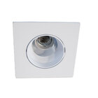 kit 12 spots embutir rente quadrado orientável p/ lâmpada PAR