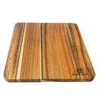 Kit 12 Tábuas Servir Hamburguer 22,5cm Com Ramekin 30ml Teca