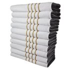 Kit 12 Toalhas De Banho Dubai 70x130cm 280g 100% Algodão Atac
