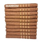 Kit 12 Toalhas De Banho Dubai 70x130cm 280g 100% Algodão Atac