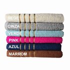 Kit 12 Toalhas De Banho Dubai 70x130cm 280g 100% Algodão Atac