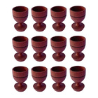 Kit 12 Und Tacinha De Pau Madeira 8x5cm