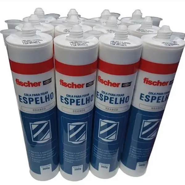 Kit 12 Unidades De Fixa Espelho Fischer