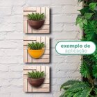 Kit 12 Unidades Decks De Madeira Modular 30x30 Cm Sacada E Va