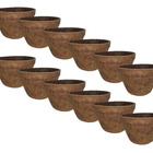 Kit 12 Vasos De Fibra De Coco Nº 10