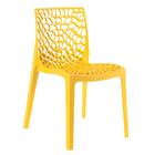 Kit - 12 X Cadeiras Gruvyer - Amarelo