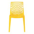 Kit - 12 X Cadeiras Gruvyer - Amarelo