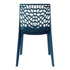 Kit - 12 X Cadeiras Gruvyer - Azul Petróleo