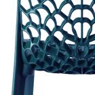 Kit - 12 X Cadeiras Gruvyer - Azul Petróleo