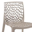 Kit - 12 X Cadeiras Gruvyer - Nude