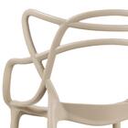 Kit - 12 X Cadeiras Masters Allegra - Nude