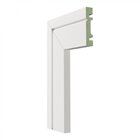 Kit 12m Linear Guarnição Mdf 703 15mmx7cm Branco