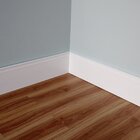 Kit 12m Linear Rodapé De Poliestireno Frisado 20cmx2,40m Bran