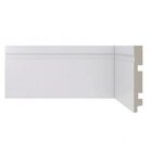 Kit 12m Linear Rodapé De Poliestireno Frisado 20cmx2,40m Bran