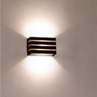 KIT 12X Arandela Frisada Policarbonato p/ área Externa e Inte