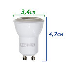 Kit 12x Spot Embutir Recuado Flat Orientável + Led Mr11 4w Di