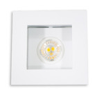 Kit 12x Spot Embutir Recuado Flat Orientável + Led Mr11 4w Di