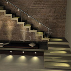 Kit 13 Embutido Led 3w Balizador Parede Quadrado Bco Quente -