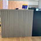 Kit 13 Painel Ripado Cor: Cinza Médio Wpc Interno Wide 2 90m