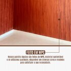 Kit 13 Painel Ripado Cor: Imbuia Wpc Interno Low 2 90m X 15cm