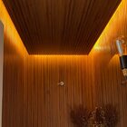 Kit 13 Painel Ripado Cor: Nogueira Wpc Interno Low 2 90m X 15