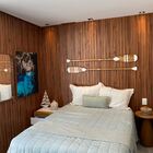 Kit 13 Painel Ripado Cor: Nogueira Wpc Interno Wide 2 90m X 1