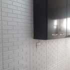 Kit 13 Placas Em Pvc Revestimento 3d Mod Tijolinho Adesivo