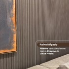 Kit 13 Placas Painel Ripado Wpc Interno Low 290cm X 15cm (0 4